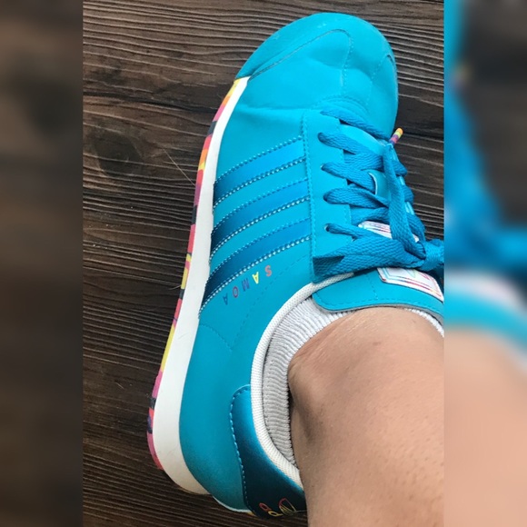 Blue Samoa Adidas - Picture 6 of 8